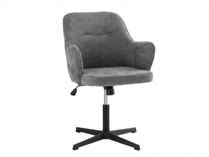 Moderní šedé kancelářské křeslo NERIS s nastavitelnou výškou