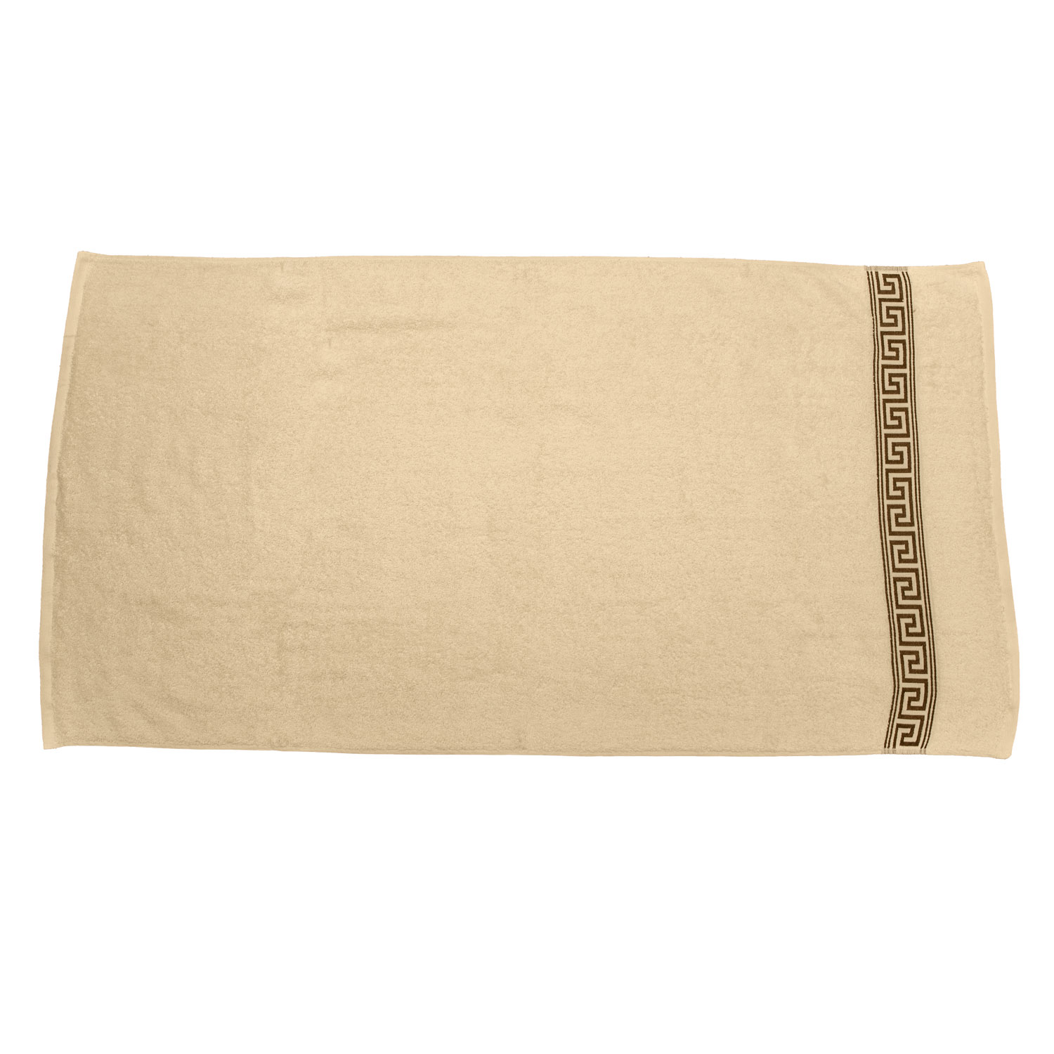 Uterák GREEK 50 x 90 cm krémový, 100% bavlna