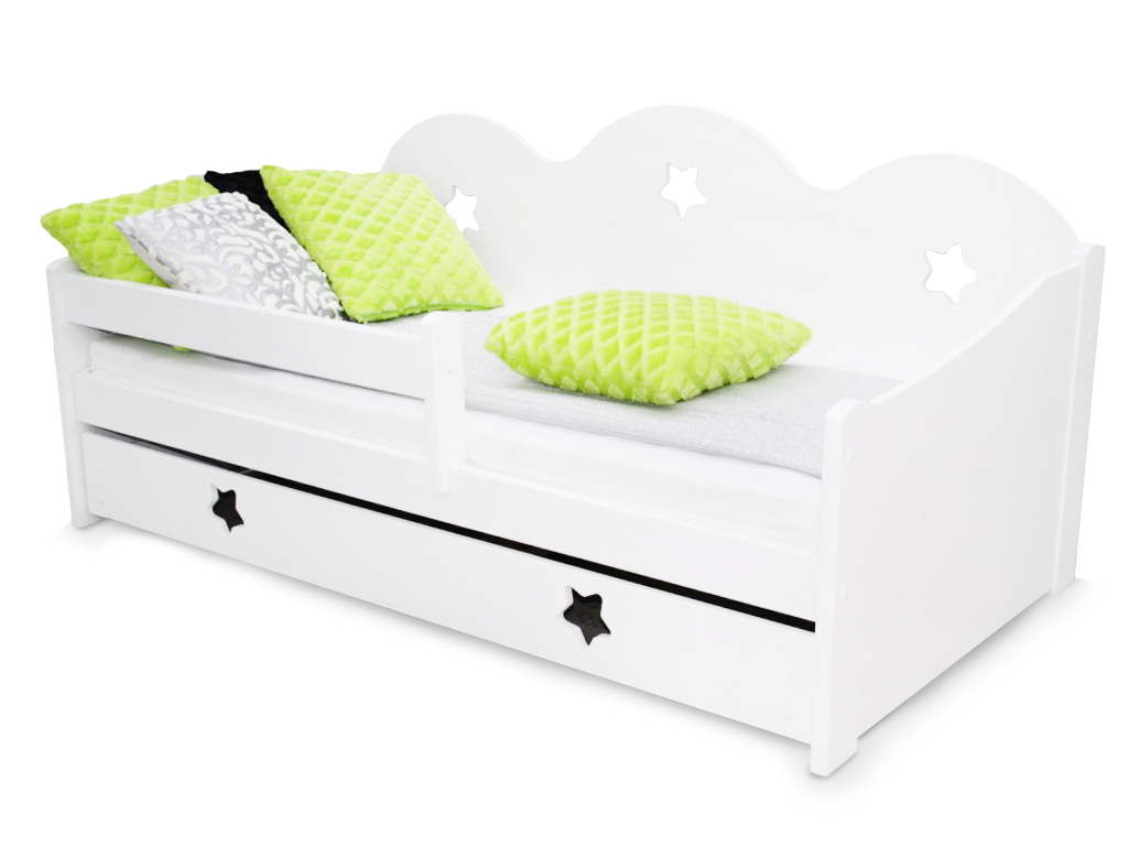 Detská posteľ Miki 80x160 cm Rošt: Bez roštu, Matrac: Matrac COMFY HR 10 cm