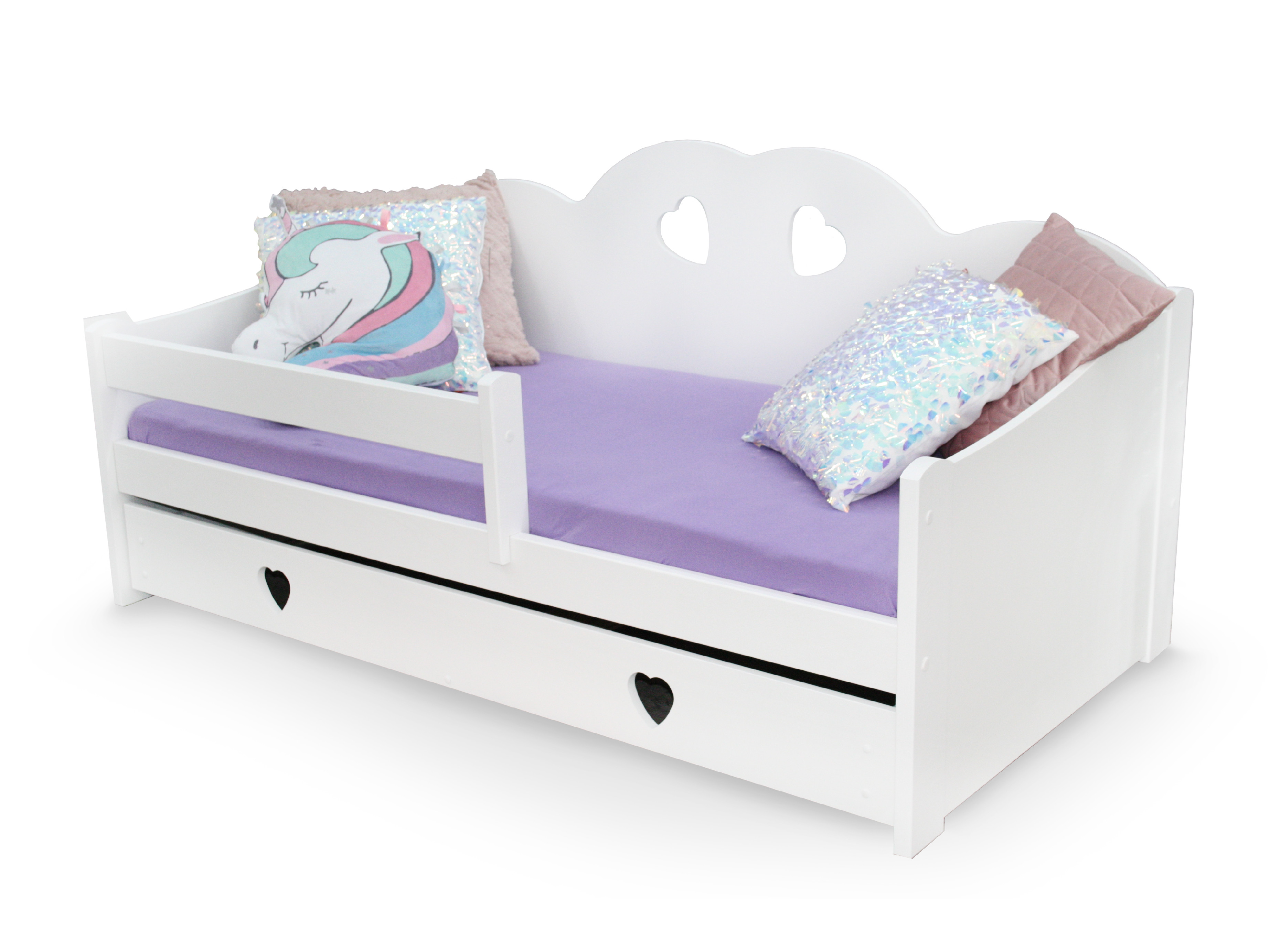 Detská posteľ Tosia 80x160 cm Rošt: S lamelovým roštom, Matrac: Matrac EASYSOFT 8 cm