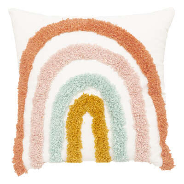 E-shop Detský dekoračný vankúšik RAINBOW 40x40 cm