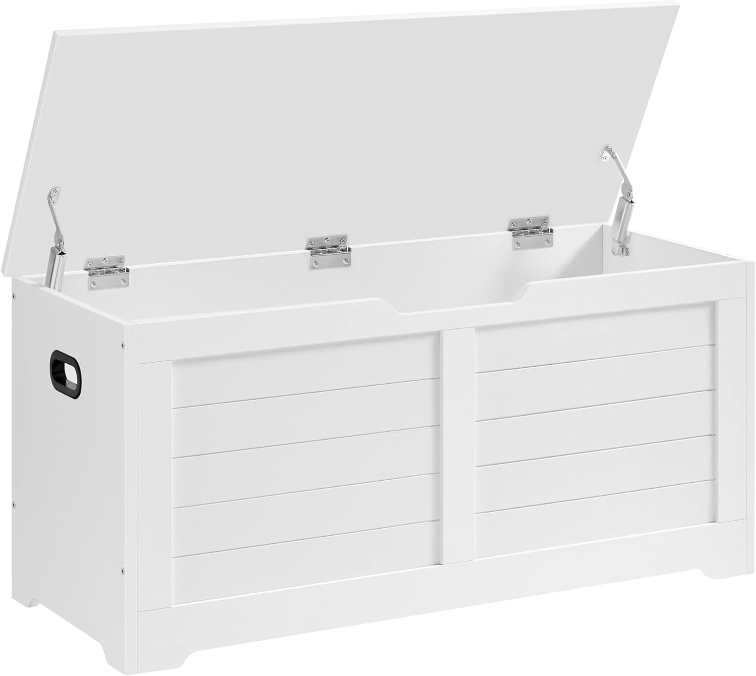 E-shop Biely úložný box s vekom CHESTA