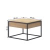 16430 1 konferencni stolek s deskou v dekoru dub spring el60