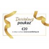 Darčekový poukaz na 20 €