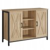 Komoda TAYLOR SONOMA s otevřenými policemi, moderní design dub sonoma