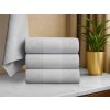 Sada ručníků CARRARA 30x30 cm světle šedá – 3 ks