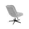 Moderní relaxační křeslo KATANIA světle šedé s výškovým nastavením