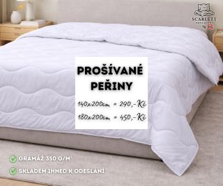 🛏️ Zachumlejte se do pohodlí už od 290 Kč 🛏️ Hledáte kvalitní peřiny za skvělou cenu? U Scarlett Povlečení najdete ideální...