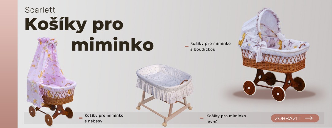 Košíky pro miminko