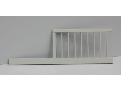 Válendová bočnice buk k postýlce 120 cm - šedá - II. JAKOST