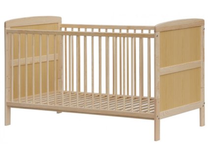 Dětská postýlka Scarlett Kacper - 2v1 - přírodní (borovice) -  140 x 70 cm