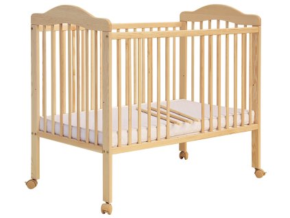 Dětská postýlka s vyndavacími příčkami Scarlett ALEK (borovice) - 120 x 60 cm - BAZAR