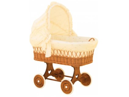 Hutch for Moses basket - Scarlett - Little Bear - beige