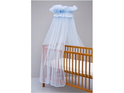 Mosquito net Scarlett for cot, universal - blue