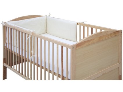 4-Piece Cot Mantle - Scarlett Oto - 210 x 30 cm - beige