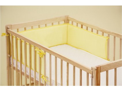 Cot Mantle - Scarlett terry - 180 x 20 cm - yellow