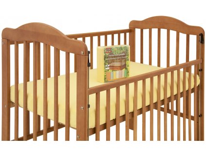 Cot sheet terry - Scarlett LUX - 120 x 60 cm - yellow