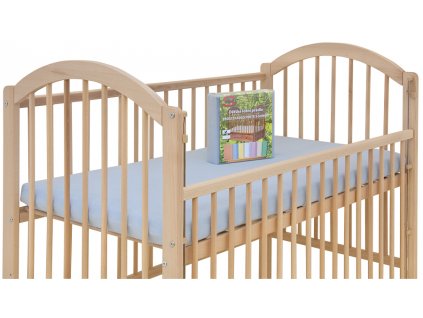 Cot sheet terry - Scarlett  LUX - 120 x 60 cm - blue