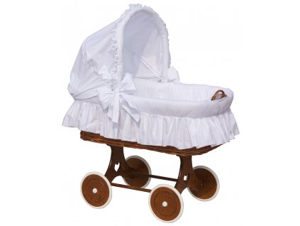 Hutch for Moses basket - Scarlett - Peta - white