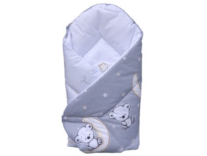 Swaddle Wrap - Scarlett Toro - grey