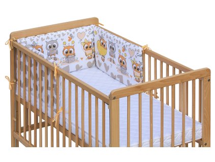 4-Piece Cot Mantle - Kulisek - 180 x 30 cm - beige