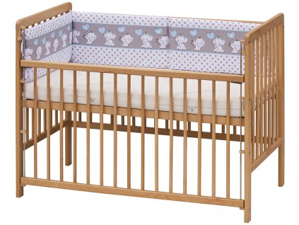 4-Piece Cot Mantle - Scarlett Gusto - 180 x 30 cm - blue