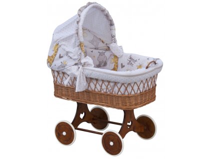 Hutch for Moses basket - Scarlett - Nebula - beige