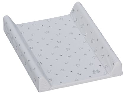 Changing mat with fixed insert Scarlett Little Star 70 x 50 cm - white