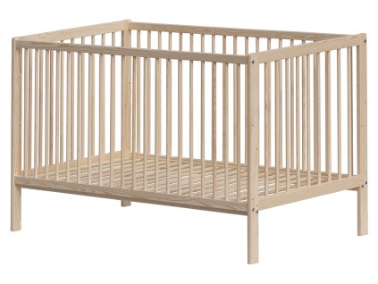 Baby cot - Scarlett DOMINIK natural ECO (pine), pull-out partitions - 140 x 70 cm