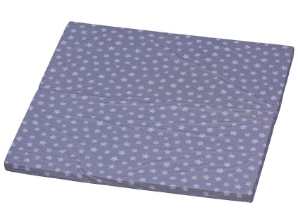 Playpen blanket - Scarlett Little Star - for Clara playpen - grey, 140 x 130 cm