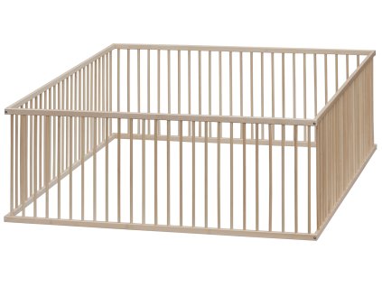 Wooden playpen Scarlett DIANA - natural, 180 x 180 x 70 cm