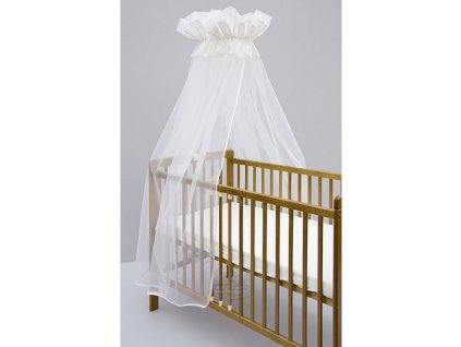 Mosquito net Scarlett for cot, universal - white