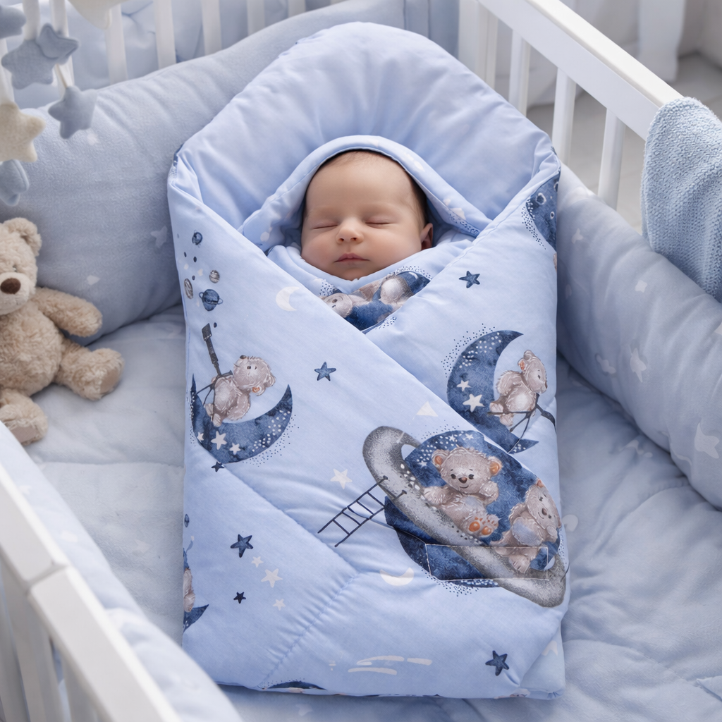 Scarlett, Zavinovačka růžek Scarlett Arbas - modrá