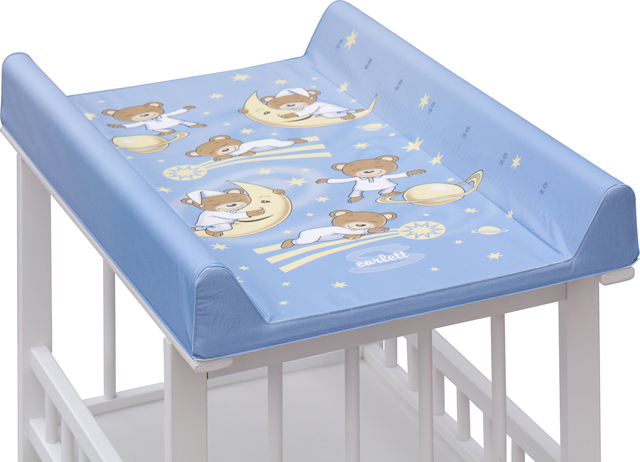 Scarlett, Přebalovací pult Jáš Bílý - Galaxy - Modré