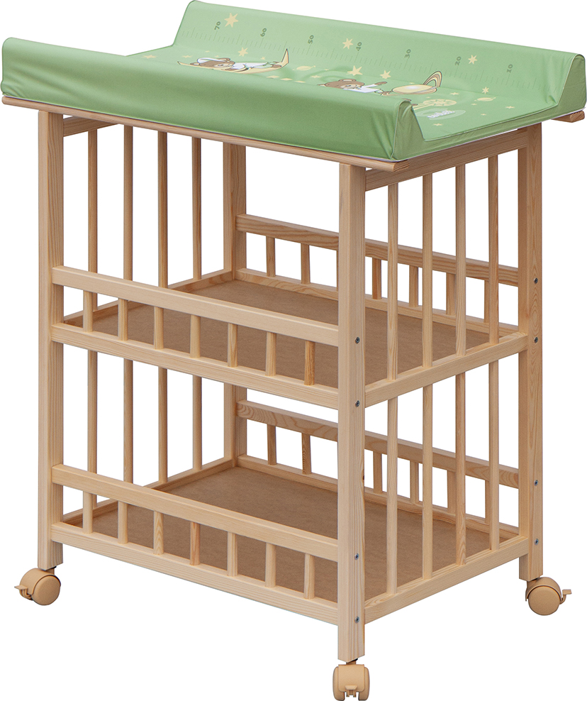 Přebalovací pult Jáš ECO - Galaxy - Zelené Scarlett