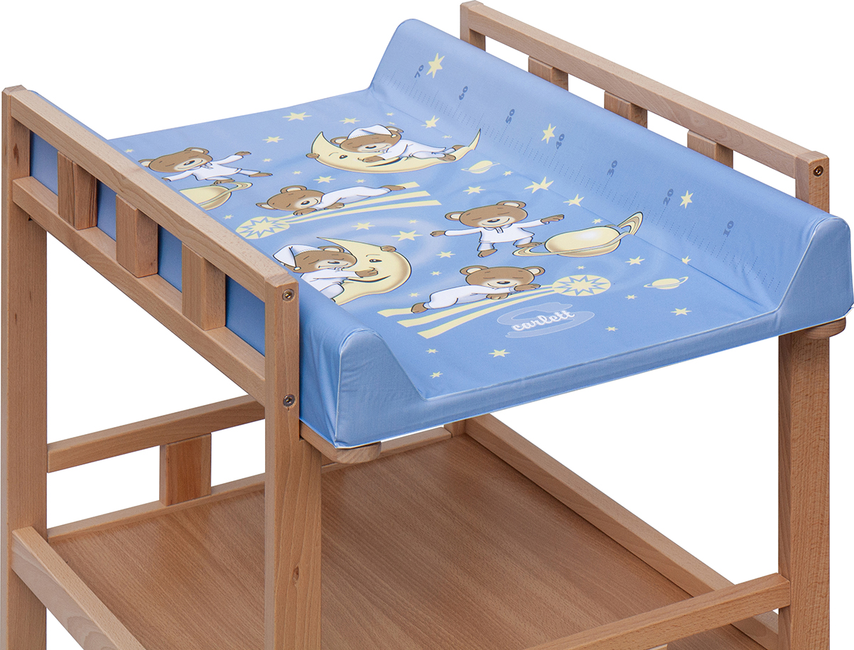 Scarlett, Přebalovací pult Buno přírodní ECO - Galaxy - Modré