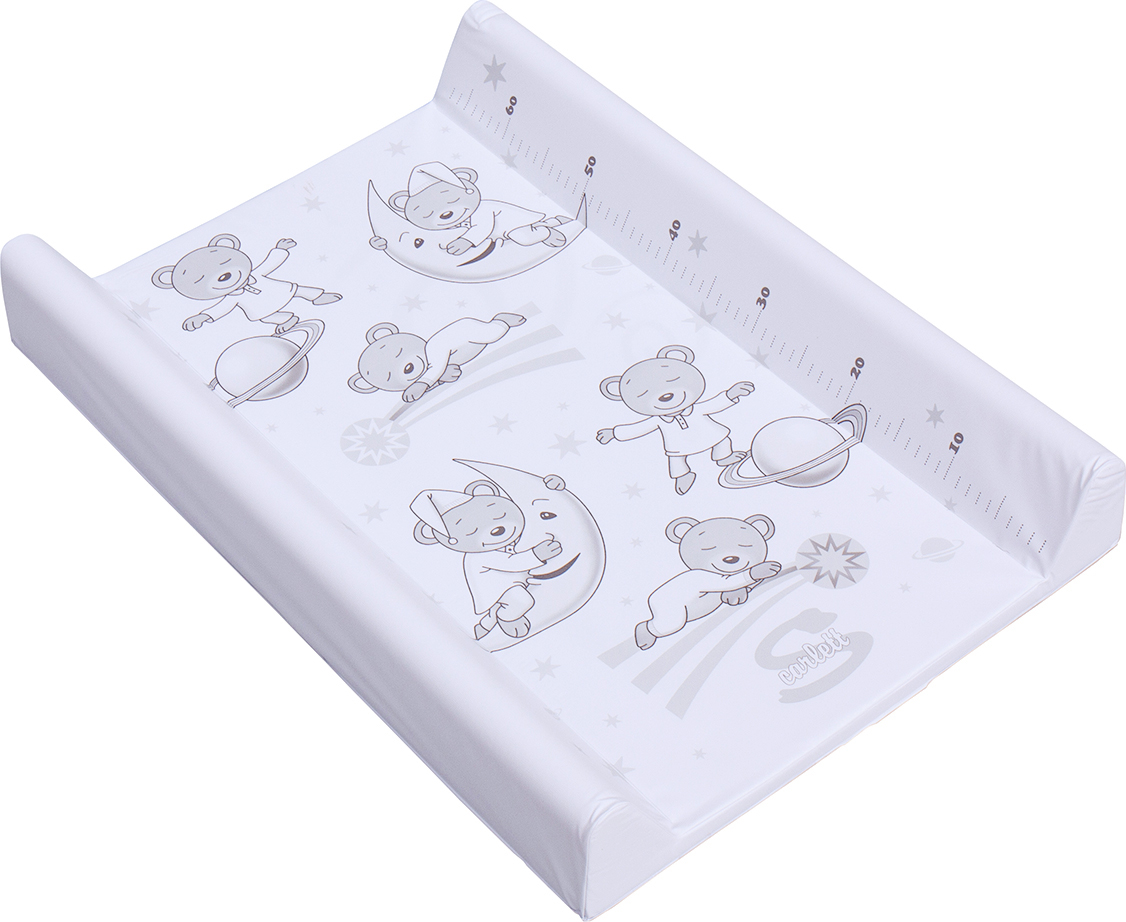 Scarlett, Přebalovací podložka měkká Scarlett Galaxy 70 x 50 cm - bílá