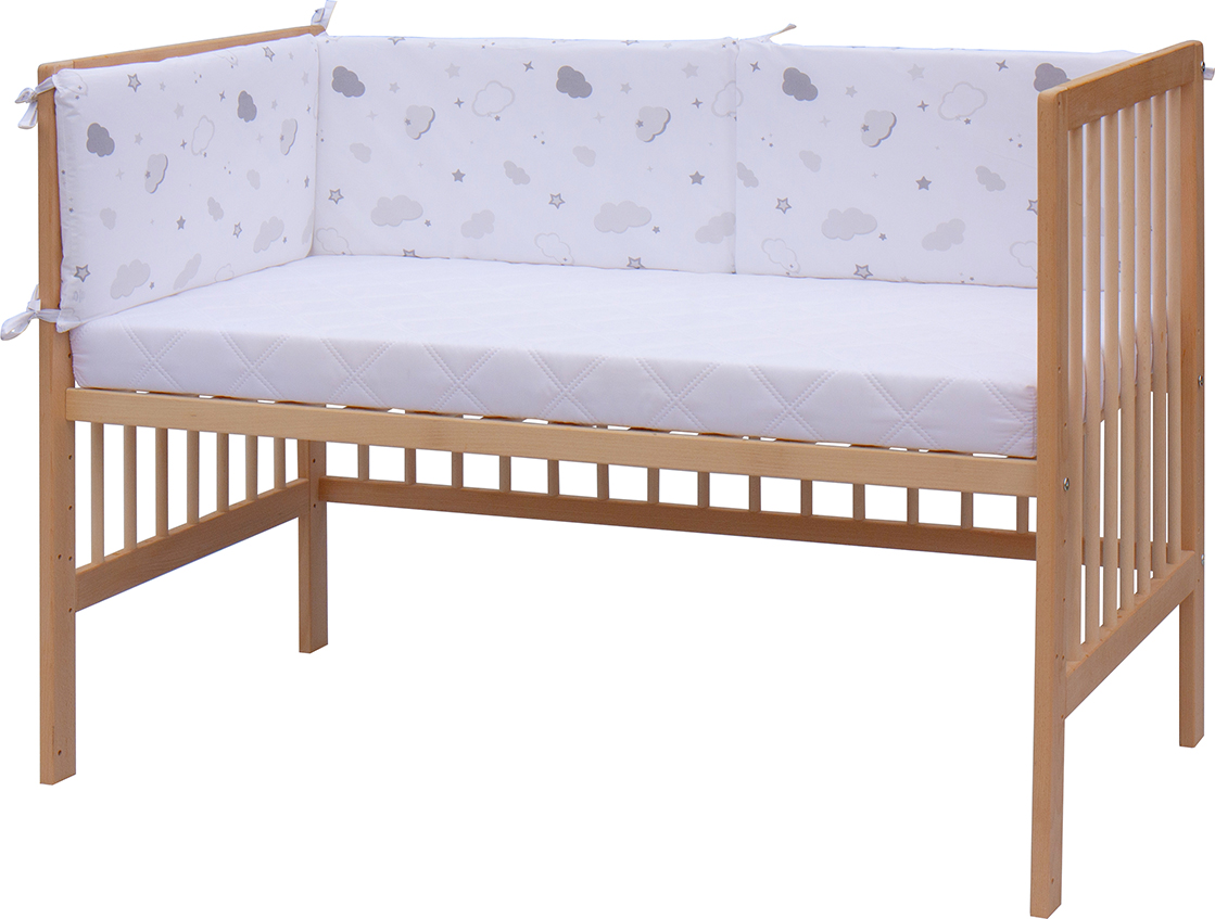 Mantinel do postýlky 4dílný - Scarlett Krena - 180 x 30 cm