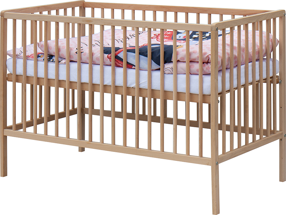 Dětská postýlka s kompletní výbavou Scarlett 120 x 60 cm - Pimpi