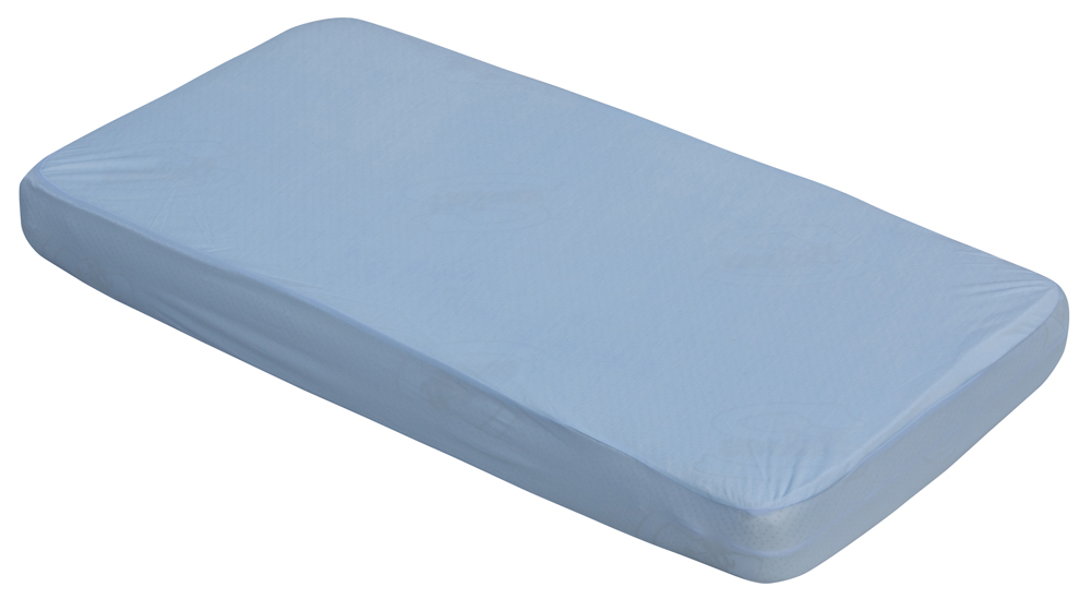Nepropustné prostěradlo do postýlky TENCEL Scarlett - modrá 60 x 120 cm
