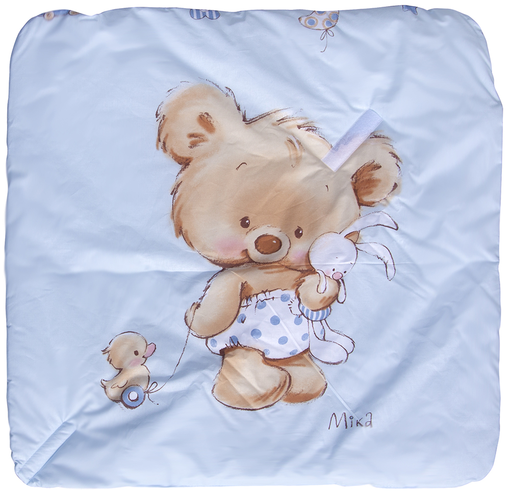 Zavinovačka růžek Scarlett Grisi - modrá