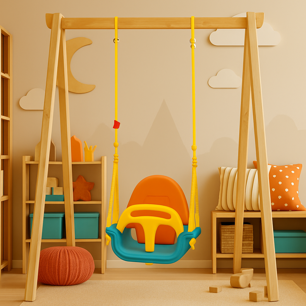 Houpačka barevná 3v1