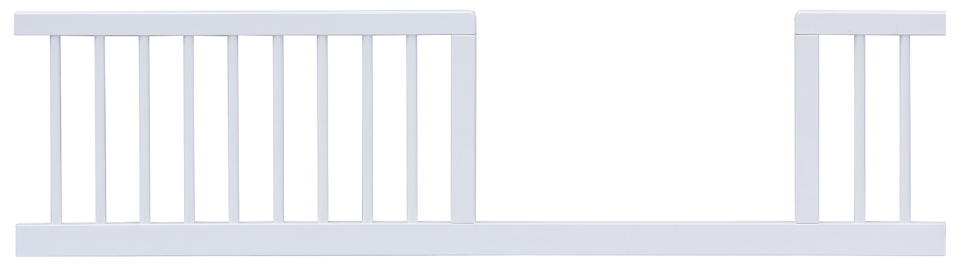 Válendová bočnice Kacper / Dominik – bílá, k dětské postýlce 140 × 70 cm