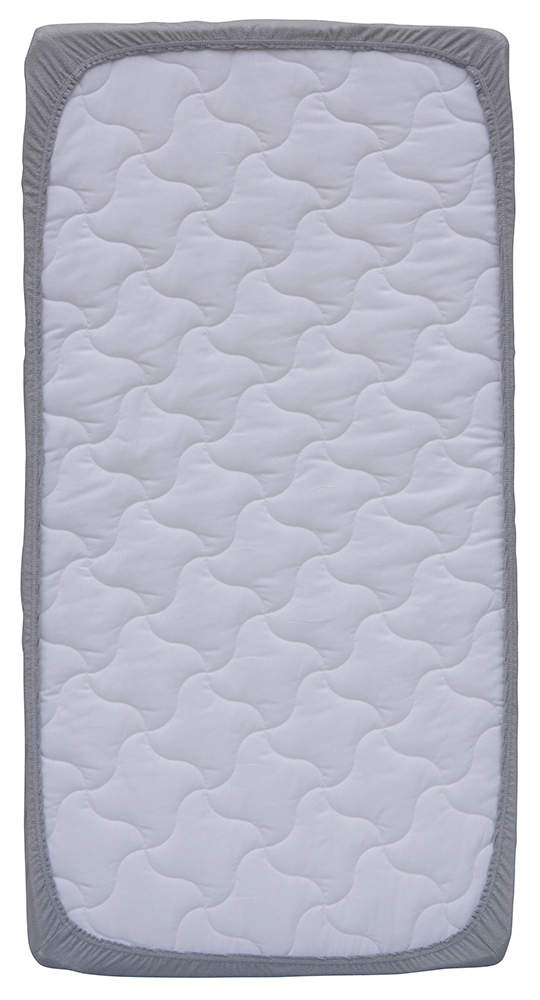 Prostěradlo nepropustné - Scarlett /140x70 cm/ - šedá