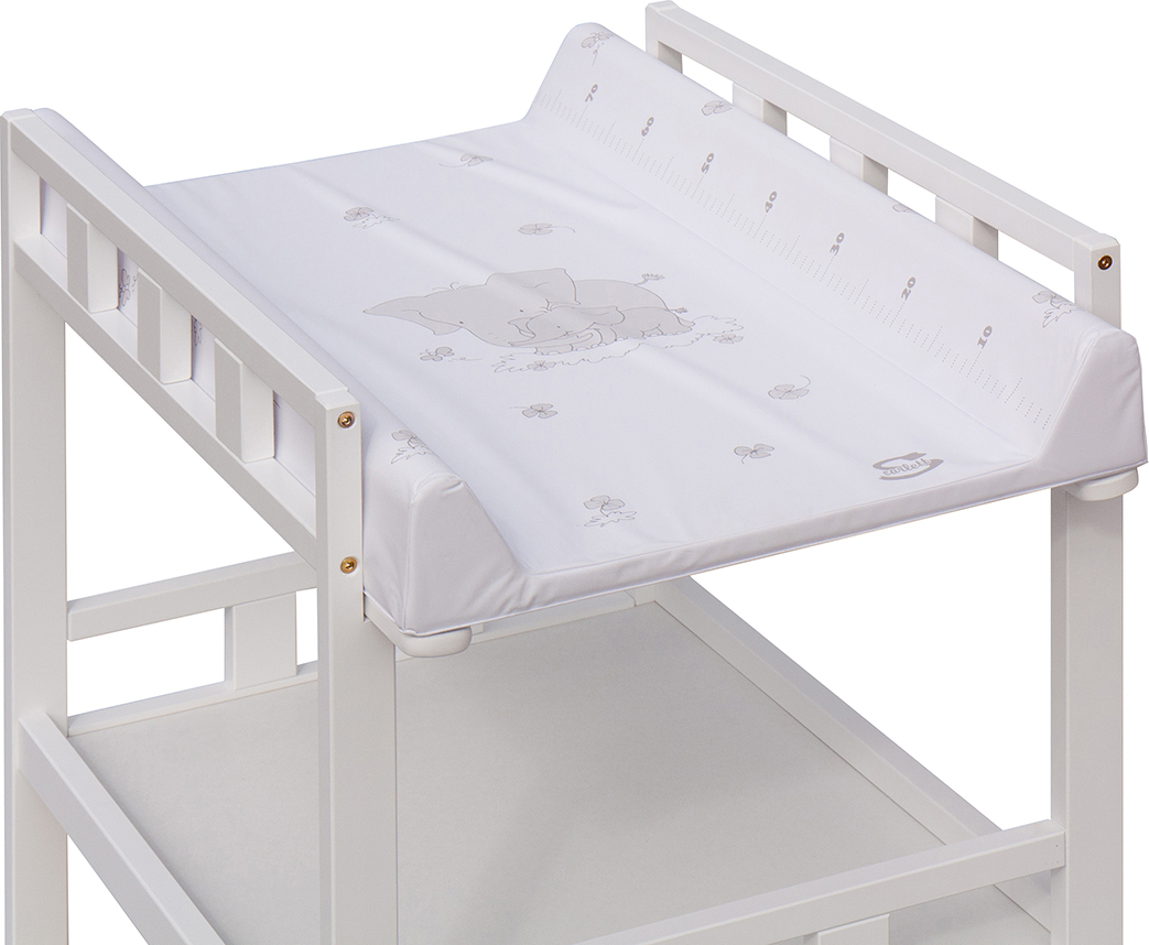 Přebalovací pult Buno Bílý - Slon - Bílý Scarkett