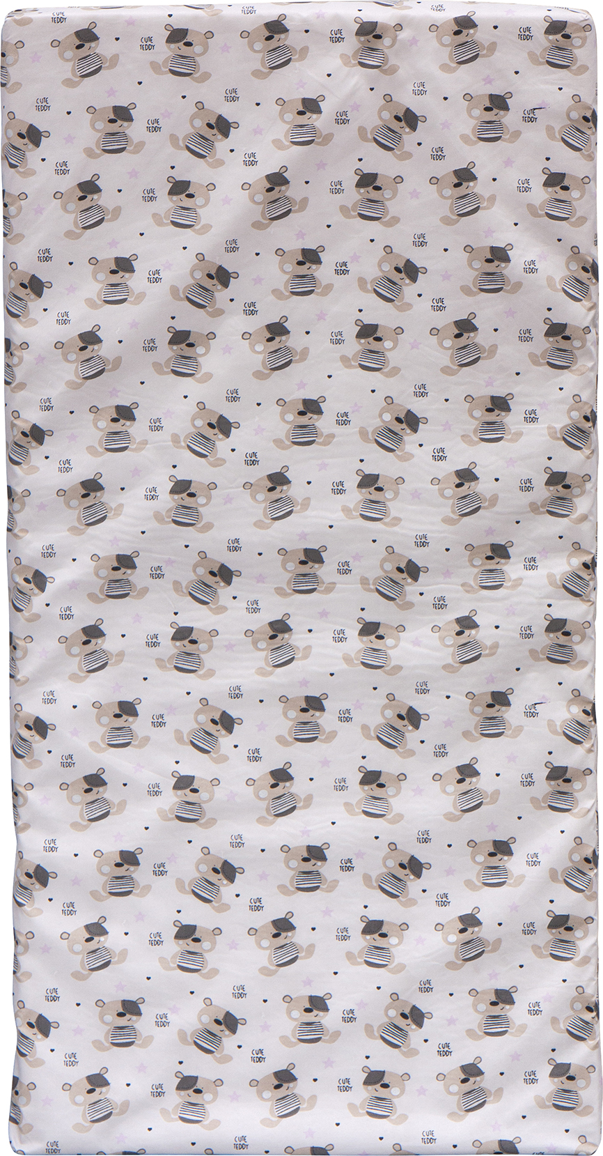 Scarlett, Matrace do postýlky Scarlett Tedy 120 x 60 x 5,2 cm - šedá
