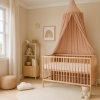 Baby cot - pull-out partitions - Scarlett Glera ECO (beech) - natural 120 x 60 cm