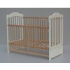 Baby cot 120x60 cm with retractable side - BAZAR