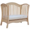 Baby cot - Scarlett VALENCIE - (beech), retractable side - natural 120 x 60 cm - BAZAR