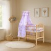 Baby cot with complete equipment Scarlett 120 x 60 cm - Little cloud - pink